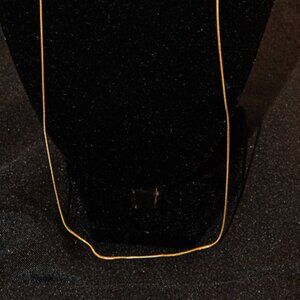 14K Yellow Snake Chain 24"